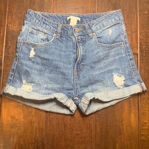 EUC H&M Denim Jean Shorts Women’s Size 4